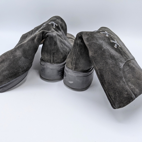 Aquatalia Weatherproof Women's Suede Leather Boots - Picture 8 of 16